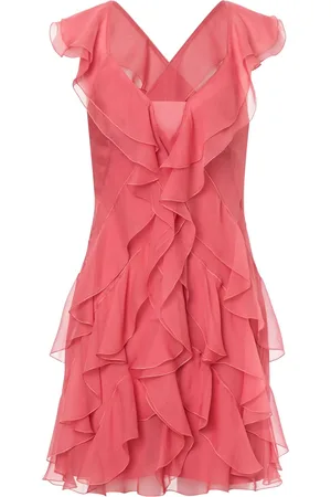 Alberta Ferretti Minikleid mit Rüschen