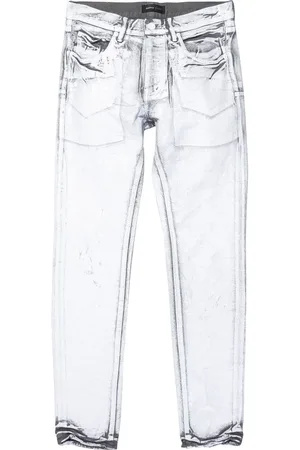 Purple Brand Überfärbte Jeans