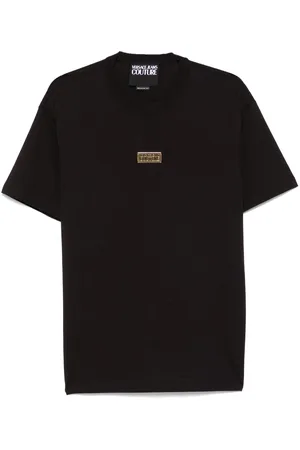 VERSACE T-Shirt mit Logo-Schild