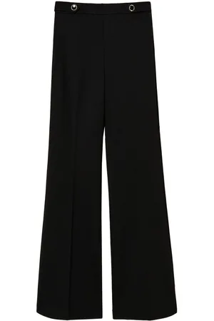 Twin-Set Palazzohose mit Schmuckknöpfen