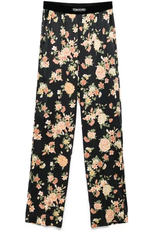 Tom Ford Pyjama-Hose mit Blumen-Print