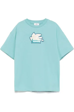 Etro T-Shirt mit Pegaso-Motiv