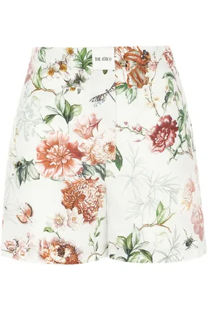 The Attico Shorts mit Blumen-Print