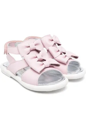 MONNALISA Sandalen aus Lackleder mit Schleifendetail