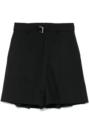 SACAI Shorts mit Bundfalten