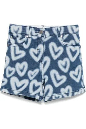 Stella McCartney Shorts mit Herz-Print