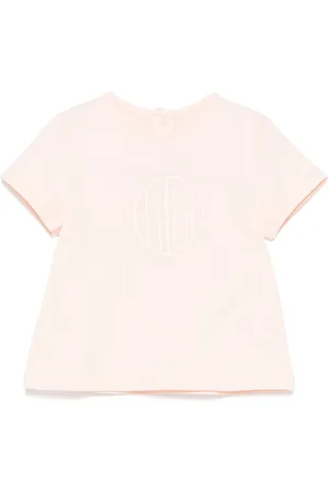 Chloé T-Shirt mit Logo-Stickerei