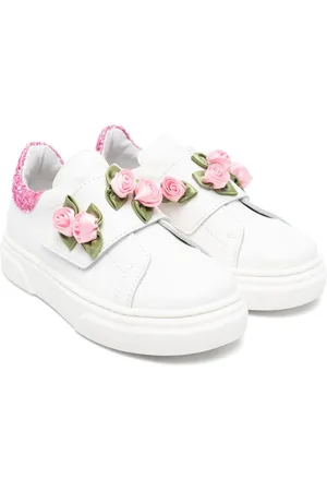 MONNALISA Sneakers mit Rosenapplikation