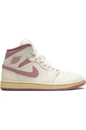 Jordan 1 Mid Sail Pink/Coconut Milk Sneakers