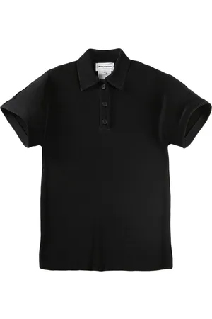MELITTA BAUMEISTER Ribbed polo top