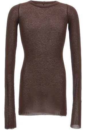 Rick Owens Geripptes T-Shirt