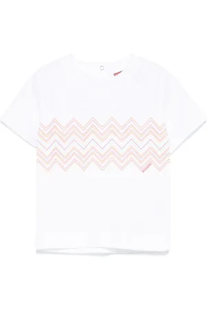 Missoni T-Shirt mit Zickzack-Print