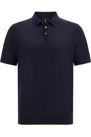 Boggi Milano Poloshirt aus Merinowolle