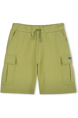 Kenzo Cargo-Shorts mit Logo-Stickerei