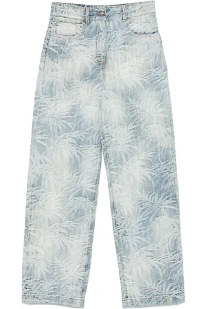Palm Angels Palms Jacquard-Jeans