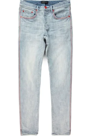 Purple Brand Jeans mit Kontrastnähten