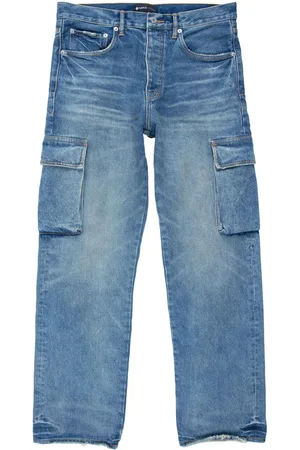 Purple Brand Cargo-Jeans mit geradem Bein