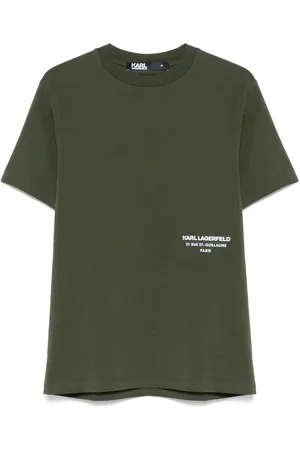 Karl Lagerfeld T-Shirt mit Logo-Applikation