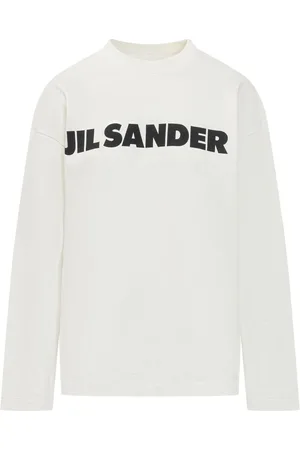 Jil Sander T-Shirt mit Logo-Print