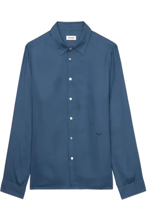 Zadig & Voltaire Hemd mit Logo-Stickerei