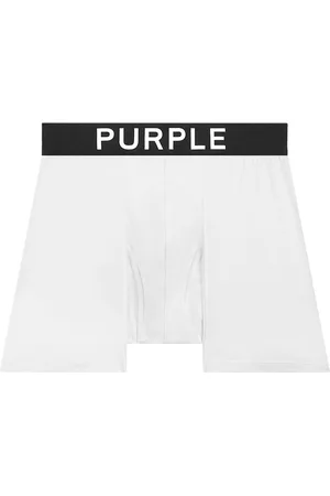 Purple Brand Shorts mit Logo-Bund