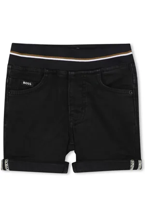 HUGO BOSS Shorts mit Logo-Print