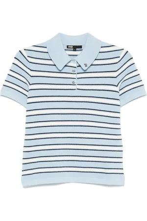 Maje Gestreiftes Poloshirt