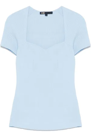 Maje Geripptes Top
