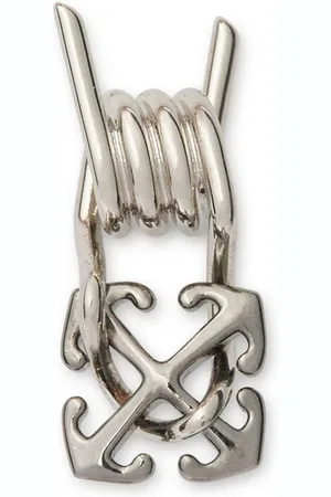 OFF-WHITE Einzelner Barbed Wire Ohrring