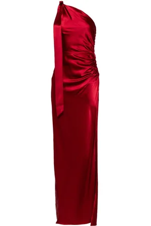Michelle Mason Asymmetrisches Abendkleid aus Seide