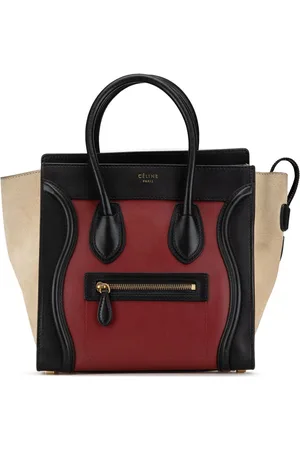 Céline 2012 micro Tricolor Luggage Handtasche