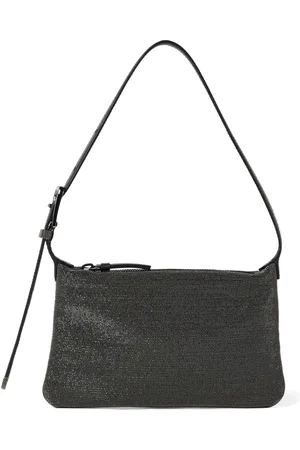Brunello Cucinelli Schultertasche mit Nieten