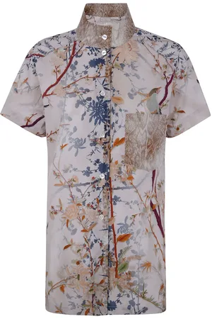 PIERRE-LOUIS MASCIA Hemd mit Blumen-Print