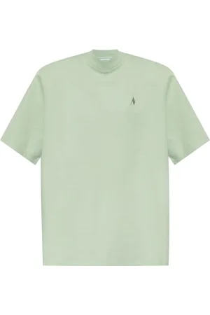 The Attico T-Shirt mit Logo-Stickerei