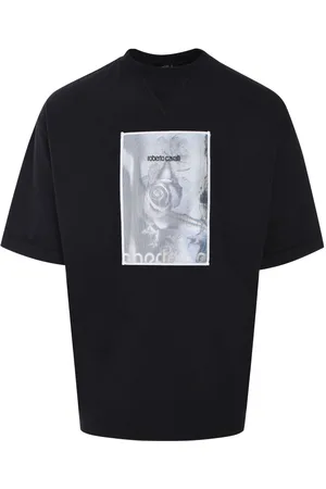 Roberto Cavalli Roses Tulle T-Shirt