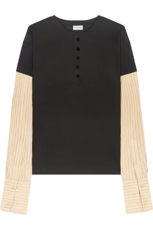 DRIES VAN NOTEN T-Shirt mit Kontrastärmeln