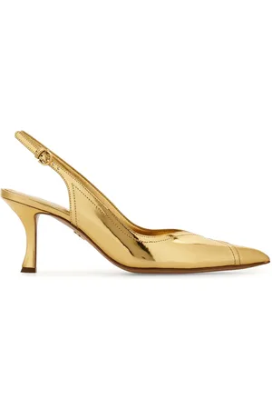 Salvatore Ferragamo Pumps im Metallic-Look 70mm
