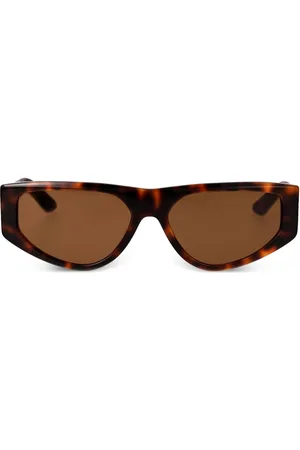 GCDS Sonnenbrille mit geometrischem Gestell