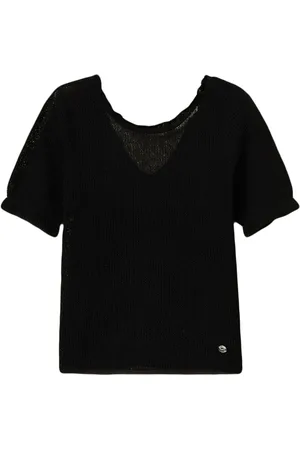 Twin-Set Oberteil mit floralem Jacquard