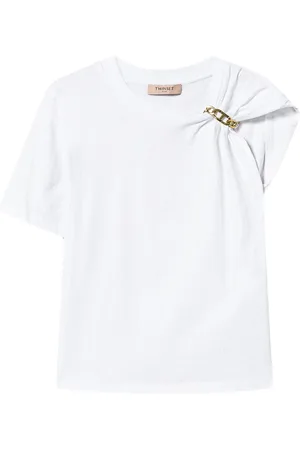 Twin-Set T-Shirt mit Kettendetail