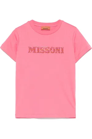 Missoni T-Shirt mit Kristall-Logo
