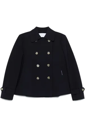 Harris Wharf London Jacke mit breitem Kragen