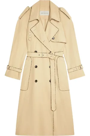 DRIES VAN NOTEN Trenchcoat mit Paspeln
