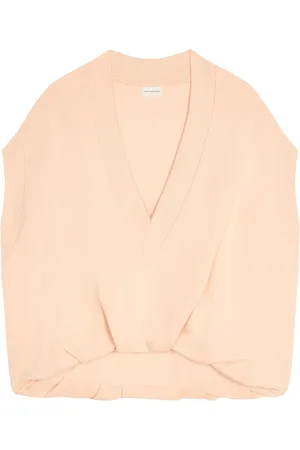 DRIES VAN NOTEN Sweatshirt mit V-Ausschnitt