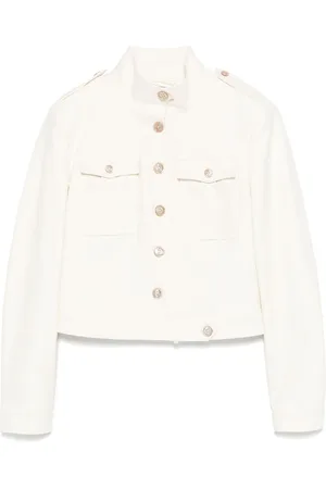 Tom Ford Cropped-Jacke mit Stehkragen