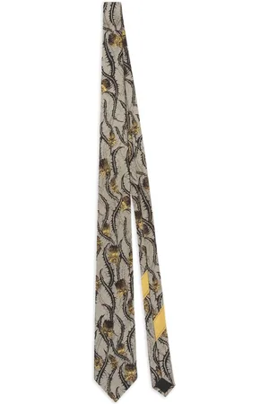 DRIES VAN NOTEN Seidenkrawatte mit Print