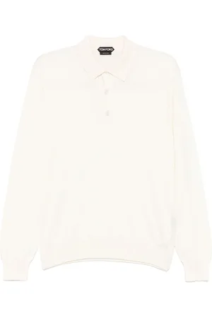 Tom Ford Fein gestricktes Poloshirt