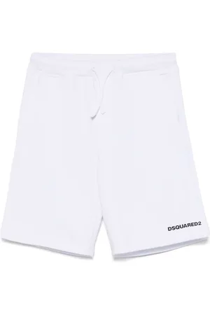 Dsquared2 Shorts mit gummiertem Logo