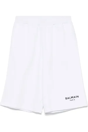 Balmain Shorts mit Logo-Applikation