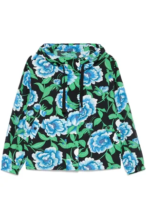 Kenzo Windbreaker mit Peonies-Print